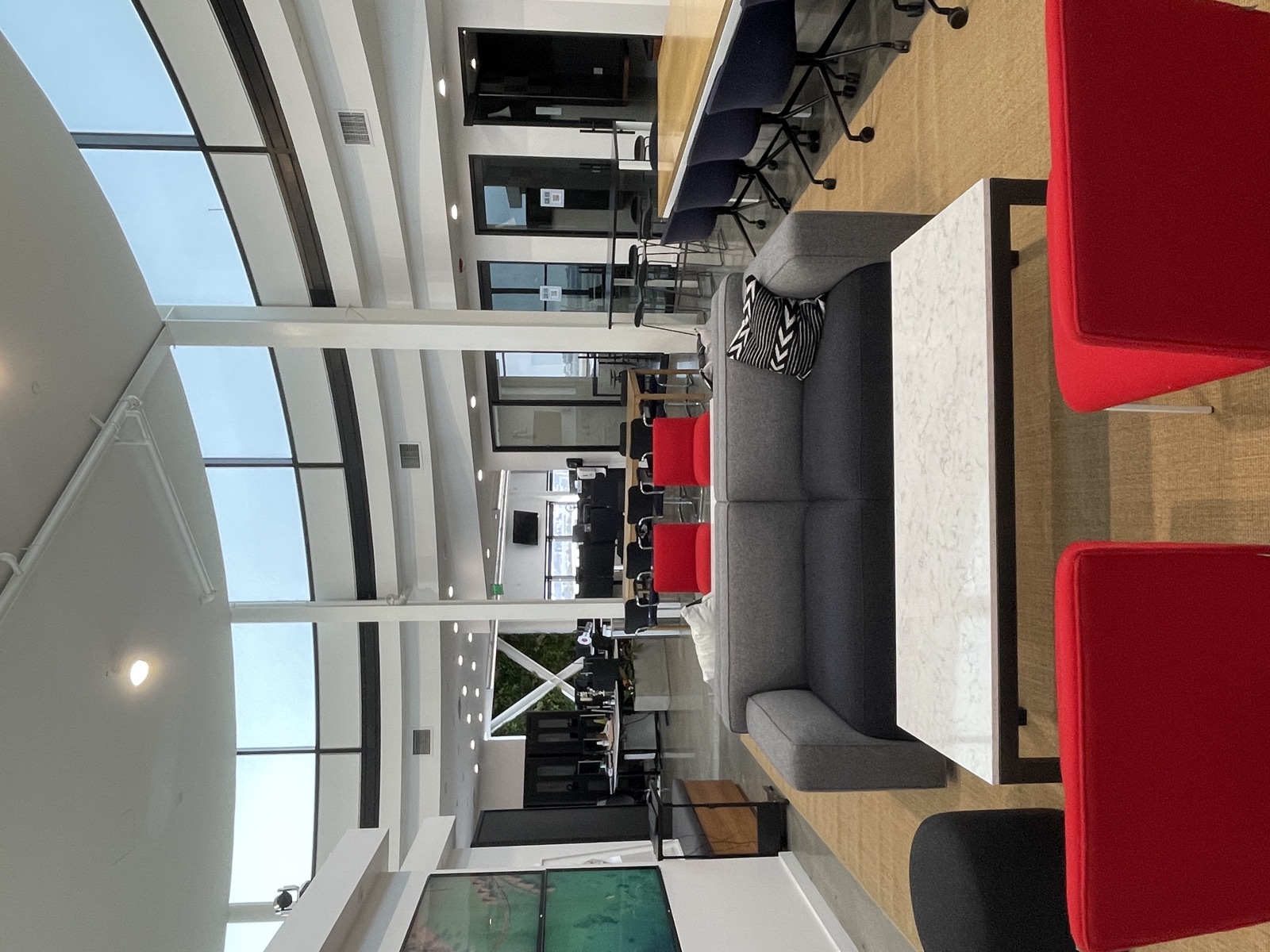 The Circle rotunda office floor in Long Beach